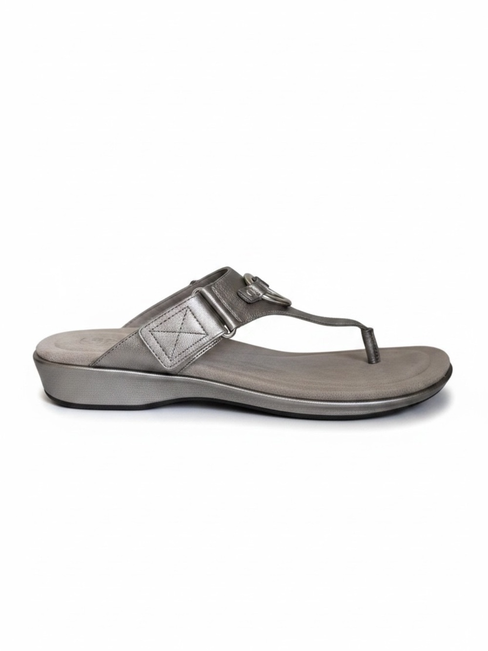 Ariat Metallic Silver Thong Sandals size 8.5